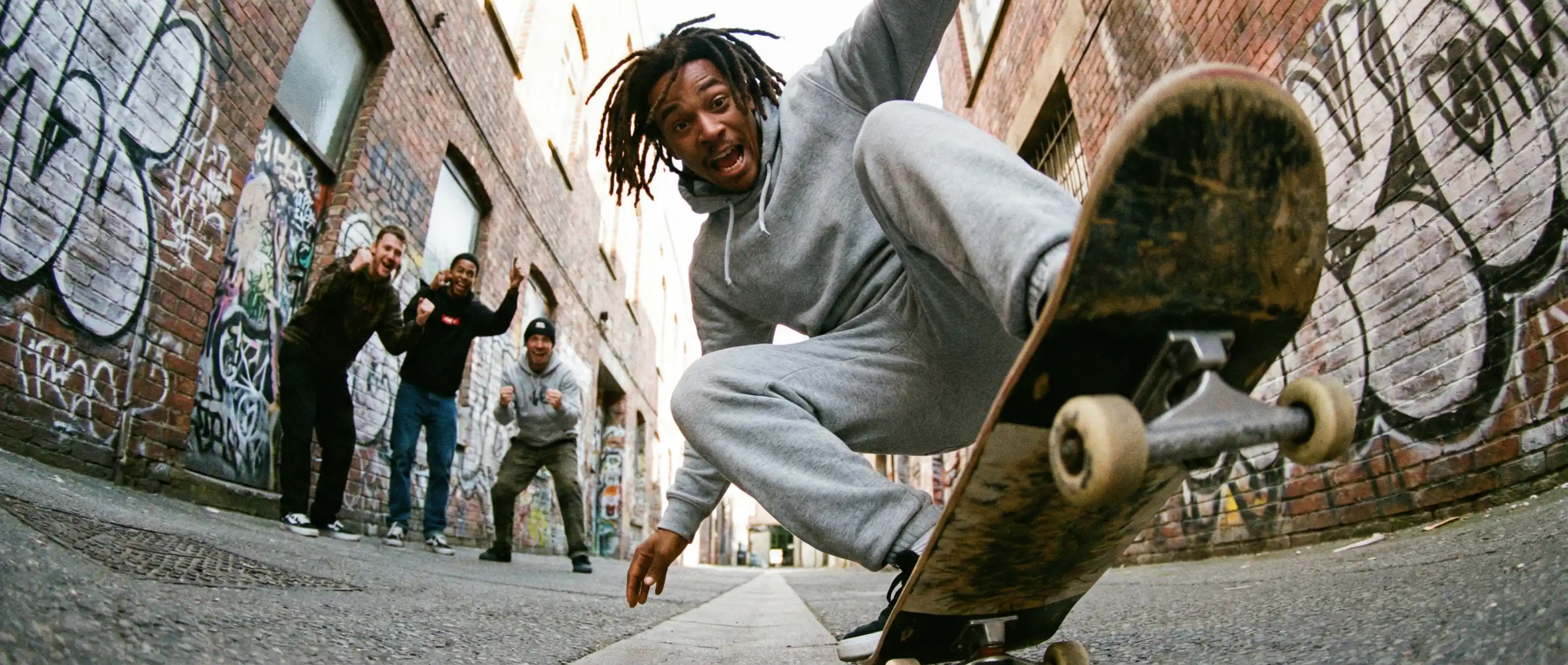 Text-to-Image · Dynamic Skateboarding